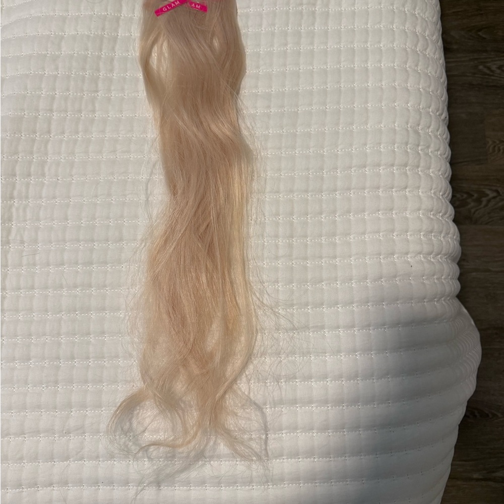 Glam Cream Wigs & Extensions with Natural Waves